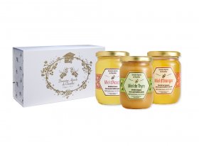 Coffret miels français n°1 pour Noël 2022 chez Mohea - Mohea