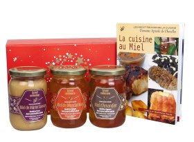 L'assortiment de 3 miels gourmands